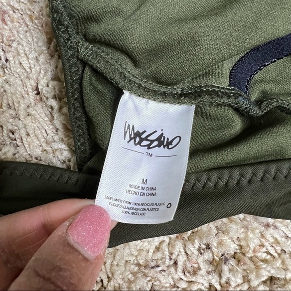 Mossimo Green One Piece Swimsuit Size Medium - Picture 8 of 9